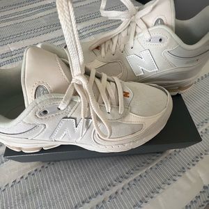 New Balance 2002r Nude worn once